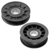 Caltric Idler Pulley Transmission Belt Compatible with John Deere S100 S110 S120 S130 S140 S160 view 1