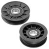 Caltric Idler Pulley Transmission Belt Compatible with John Deere S100 S110 S120 S130 S140 S160 view 4