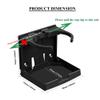 Adjustable Folding Drink Cup Holder with Screws Universal Bottle Holder for Marine Boat Caravan Car Trucks RVs Vans view 3