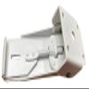 Class A Customs | Two (2) Pack of White Non-Locking Fold Down Camper Latch and Catch | with Screws view 4