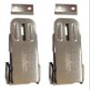 Class A Customs | Two (2) Pack of Stainless Steel Non-Locking Fold Down Camper Latch and Catch view 1