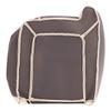 Auto Seat Replacement, Compatible with 2003 2004 2005 2006 2007 GMC Yukon Tahoe Suburban XL SLT SLE Genuine Leather Seat Cover Replacement (Front (2 Bottom & 2 Top), Shale Tan (Light Tan)) view 4
