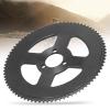 Electric Scooter Sprocket 25H Three Holes 80T Crankset Gear Plate Steel Crankset Inner Diameter 29mm Sprocket for Electric Scooter Black view 4