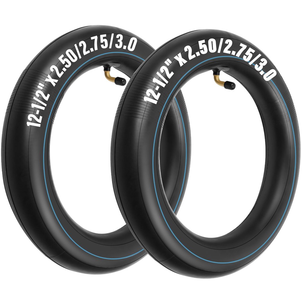 LotFancy 12 1/2 x 2 3/4 (12.5x2.75) Dirt Bike Inner Tube for Razor Dirt Rocket MX350 MX400, X-Treme X-560, eZip E-500 E-750 E-900 E-1000, with TR87 Angled Valve, Pack of 2