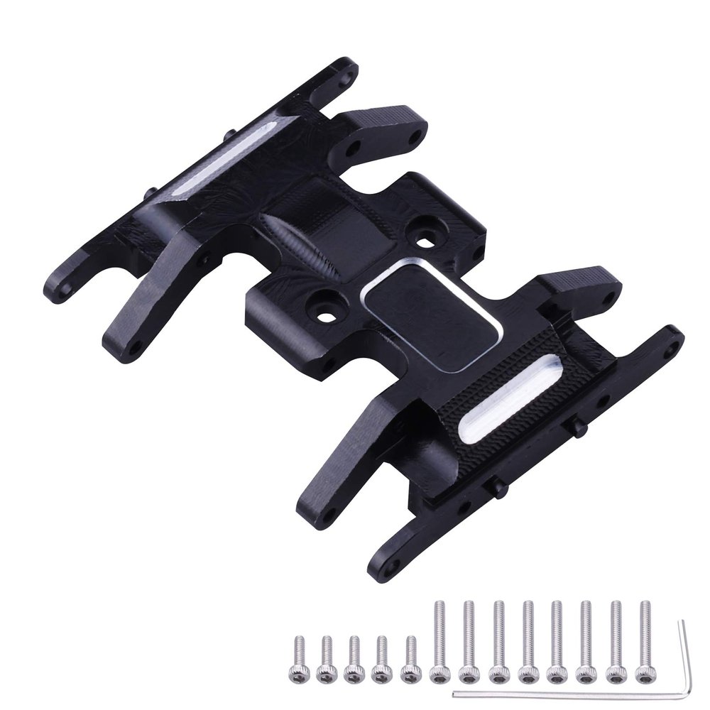 Hobbypark Aluminum SCX24 Skid Plate for Axial SCX24 Gladiator Bronco Deadbolt Chevrolet C10 B17 Betty Upgrades Parts