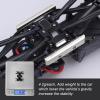 Hobbypark Aluminum SCX24 Skid Plate for Axial SCX24 Gladiator Bronco Deadbolt Chevrolet C10 B17 Betty Upgrades Parts view 4