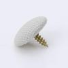 Alvivi 30Pcs Car Roof Headliner Repair Button Auto Roof Snaps Rivets Retainer for Car Roof Flannelette Fixed Fit All Cars Gray Type A view 4