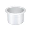 X AUTOHAUX Aluminum Alloy Bottle Cup Drink Holder Insert Matte Silver Tone for Marine Boats RVs view 1