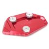 GZYF Motorcycle Side Stand Kickstand Extension Plate Pad for Yamaha YZF-R3 2013-2016, YZF-R25 2013-2015, MT-03 2015-2016, Red view 1