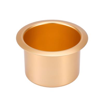 X AUTOHAUX Aluminum Alloy Bottle Cup Drink Holder Replacement Gold Tone for Marine Boats RVs