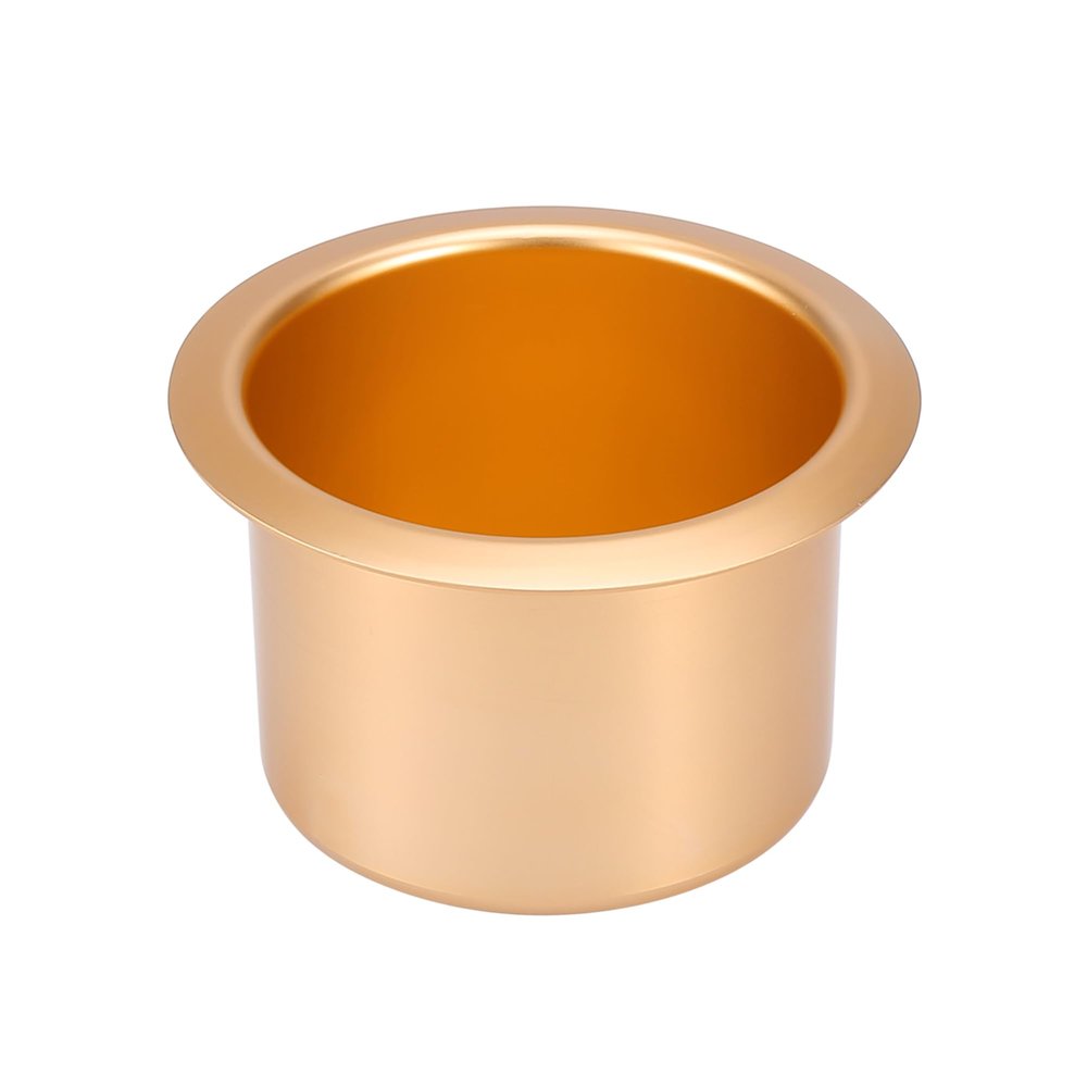 X AUTOHAUX Aluminum Alloy Bottle Cup Drink Holder Replacement Gold Tone for Marine Boats RVs