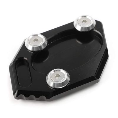 GZYF Motorcycle Kickstand Side Stand Extension Plate for Kawasaki Z250 / ZX250 / Ninja 250 2013-2016, Ninja 300R / EX300 2013-2016, Black
