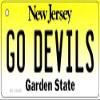 Devils Hockey Fan Key Chain and License Plate Combination view 2