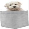Maltese Dog-in-Pocket Magnetic Sticker 4x7 inch Waterproof Car Bumper & Refrigerator Decor, Ideal for Office, Kitchen, Locker & More for Dog Lovers view 1