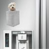 Maltese Dog-in-Pocket Magnetic Sticker 4x7 inch Waterproof Car Bumper & Refrigerator Decor, Ideal for Office, Kitchen, Locker & More for Dog Lovers view 2