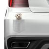 Maltese Dog-in-Pocket Magnetic Sticker 4x7 inch Waterproof Car Bumper & Refrigerator Decor, Ideal for Office, Kitchen, Locker & More for Dog Lovers view 3