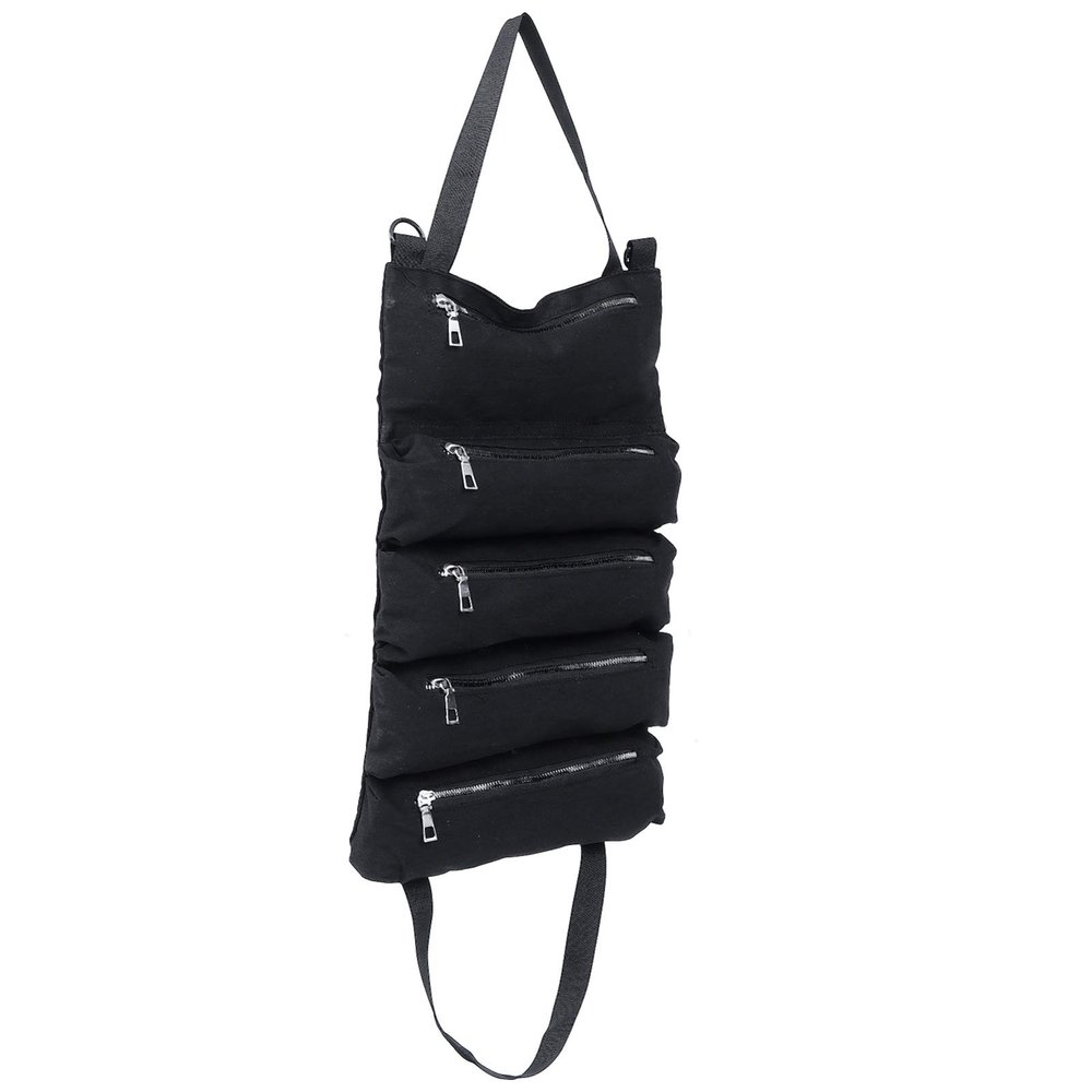 FAVOMOTO Car Seat Suspension Bag Foldable Auto Organizer for Wallet Phone Sunglasses Storage Space-Saving Rear Seat Hanging Storage Bag for Cars Suvs Trucks