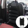 FAVOMOTO Car Seat Suspension Bag Foldable Auto Organizer for Wallet Phone Sunglasses Storage Space-Saving Rear Seat Hanging Storage Bag for Cars Suvs Trucks view 3