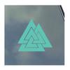 Asatru Vinyl Sticker Decal Norse Rune Heathen Odin Thor Loki Viking view 1