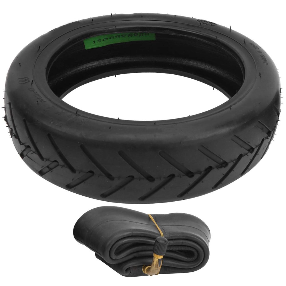 Electric Scooter Tires, High-Durability 8.5in Set with Curve Valve Inner Tube, Scooter Conversion Kit for Urban Commuters, Short-Distance Riders, Daily City Travel