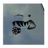 A-10 Thunderbolt II Pilot Shark Face vinyl Sticker Decal Crew Air Force Warbird view 1