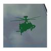 AH-64 Apache Pilot Flight vinyl Sticker Decal Crew Army Longbow Guardian view 1