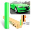 60"x600" (5FTx50FT) Neon Green Gloss Fluorescent Vinyl Wrap Sticker DIY Decal Film Sheet Auto Car Vehicle Motocycle Air Release Bubble Free Self Adhesive Peel and Stick Free Tool Kit view 1