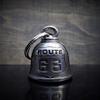 Bravo Bells Route 66 Bell - Biker Bell Accessory or Key Chain for Good Luck on The Road view 4