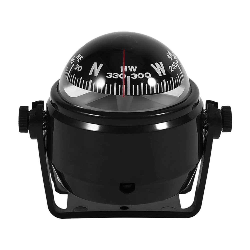 Multi Purpose Sea Marine Bracket Mount Dashboard Ball Voyager Outside Fits Boat Caravan Truck Black