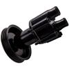 ENGINE COOLING RAW SEA WATER IMPELLER PUMP WITH PRESSED ON PULLEY FOR MERCRUISER 46-807151A 9, 46-807151A9, 46-72774A86, 46-807151A12 46-72774A32 4.3, 5.0, 5.7 4.3L 5.0L 5.7L 350 mpi mag tks view 3