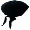 Black Bandana Head Wrap, Stretchy Cotton Motorcycle Helmet Liner Biker Skull Cap Do Rag Cycling Hat view 1