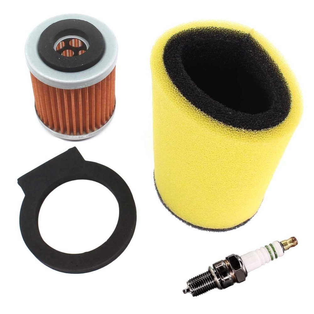 USPEEDA Air Filter for 1YW-14451-00-00 Big Bear 350 YFM350FH YFM350FW YFM350U YFM400FW Moto 4 YFM350ER YFM250 Pro Hauler 1000 YFU1W Terrapro 350 YFP350 Timberwolf 250 YFB250 Oil Filter