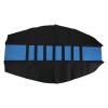 Wakauto 1pc Non- Motorcycle Seat Cover Cross-Country Cushion Protector for Stylish Stripe Design Fit for Motorbikes view 1