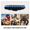 Wakauto 1pc Non- Motorcycle Seat Cover Cross-Country Cushion Protector for Stylish Stripe Design Fit for Motorbikes view 2