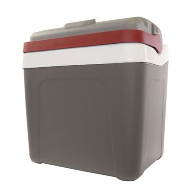 Koolatron 12V Iceless Cooler & Warmer Portable 26 qt Electric Cooler/Nevera Porttil Elctrica for Car Truck Camper Boat Hard Sided Mini Fridge for Camping Picnic Travel Lunch Food Drinks Office
