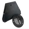 C2W Black RV, ATV, Cycle, Truck, Cargo and Work Trailer Side Air Vents, Replacement Part view 1