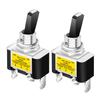 APIELE 30A Heavy Duty Toggle Rocker Switch ON Off 12V DC with LED Light Car Truck Auto Refit 12mm 0.5 Inch Mounting Hole (White) view 1