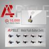 APIELE 30A Heavy Duty Toggle Rocker Switch ON Off 12V DC with LED Light Car Truck Auto Refit 12mm 0.5 Inch Mounting Hole (White) view 3