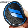 Auovo 11pcs Anti-dust Mats for Challenger Accessories 2015-2023 Custom Interior Cup Holder Inserts Door Pocket Center Console Liners for Challenger 2021 (Blue) view 4