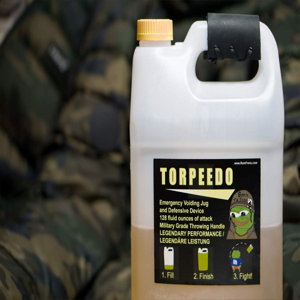Rarefrens Torpeedo: Emergency Voiding Jug and D. Device