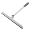 Cabilock 1pc Rotating Window Cleaner Grey White Convenient Squeegee Car Wiper Non- Glass Cleaning Tool for Home and Safe for Mirrors and view 1