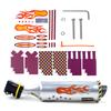 Exhaust Pipe, 6 Different Turbo Motorcycle Sound Effects Bicycle MTB Road Bike Exhaust Pipe Silver view 1