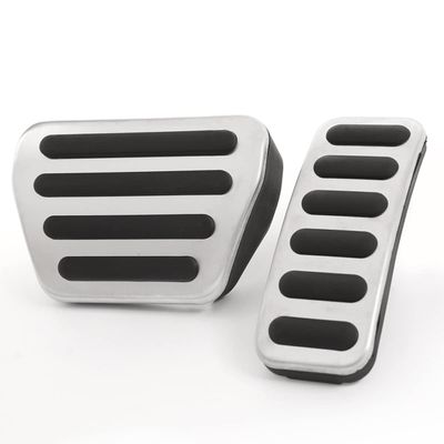 CHEYA Non-Slip Gas Brake Pedal Pad Accelerator Pedal Cover Set for Land Rover Range Rover Sport/Evoque/Velar/Vogue 2013-2020, for Land Rover Discovery 5 2014-2020,for Defender 2020 (Style 2)
