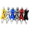 XLYJ Motocycle Handlebar Ends Bike Grip Expansion Ends Caps Road Cycling Handle Aluminum Bar Plug Ends for Kawasaki Grips Bar Ends (Color : Red) view 3