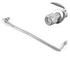 ARAMOX Outboard Steering Arm, Universal Outboard Steering Connecting Link Tie Rod Stainless Steel Marine Boat Accessories Fit for 30?60 view 4