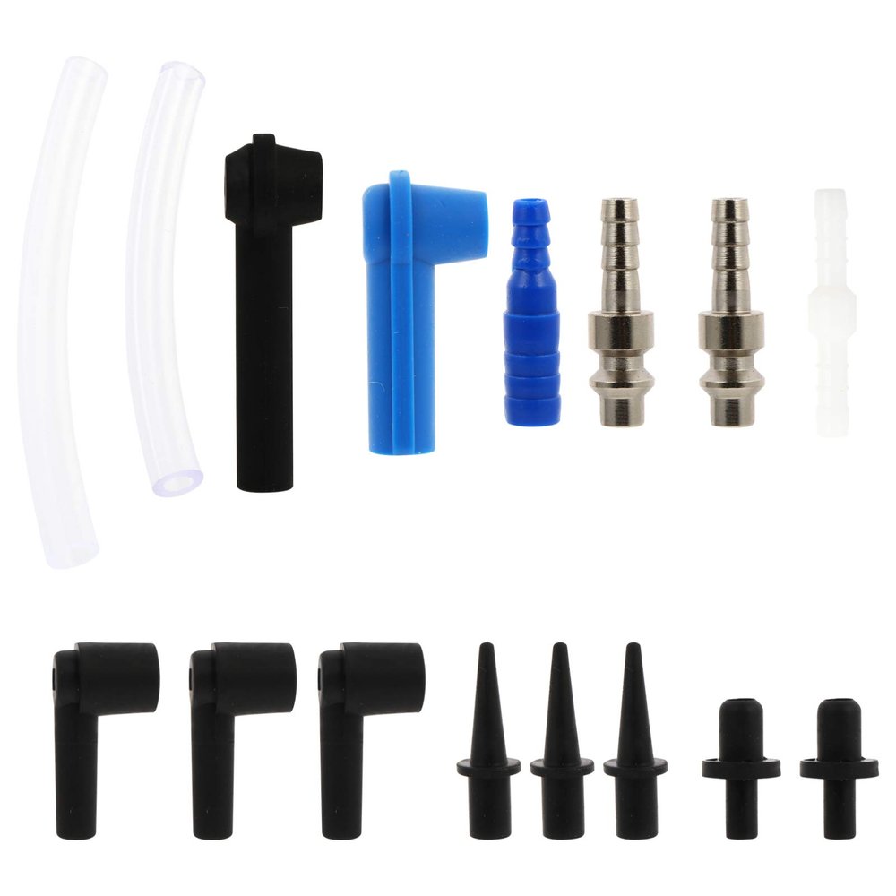 Wakauto 16pcs Replacement Tool Clutch Brake Oil Bleeder Connector Kit for Exchange and Air Removal Automotive and Motorcycle Maintenance