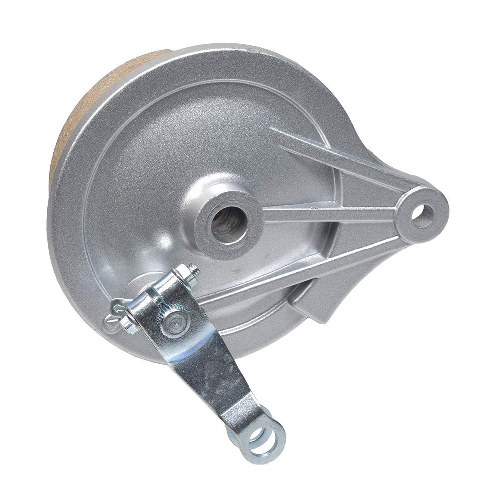 AlveyTech Brake Assembly for Coleman CT200U Trail Mini Bikes - Replacement Brakes for Coleman Mini Bikes, Drum Brake Parts Kit Includes 105mm Brake Shoe Set and Springs