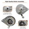 AlveyTech Brake Assembly for Coleman CT200U Trail Mini Bikes - Replacement Brakes for Coleman Mini Bikes, Drum Brake Parts Kit Includes 105mm Brake Shoe Set and Springs view 3