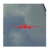 Beech King Air 90 Front Vinyl Sticker Decal Model 90 100 Utility Aircraft Army Navy view 1