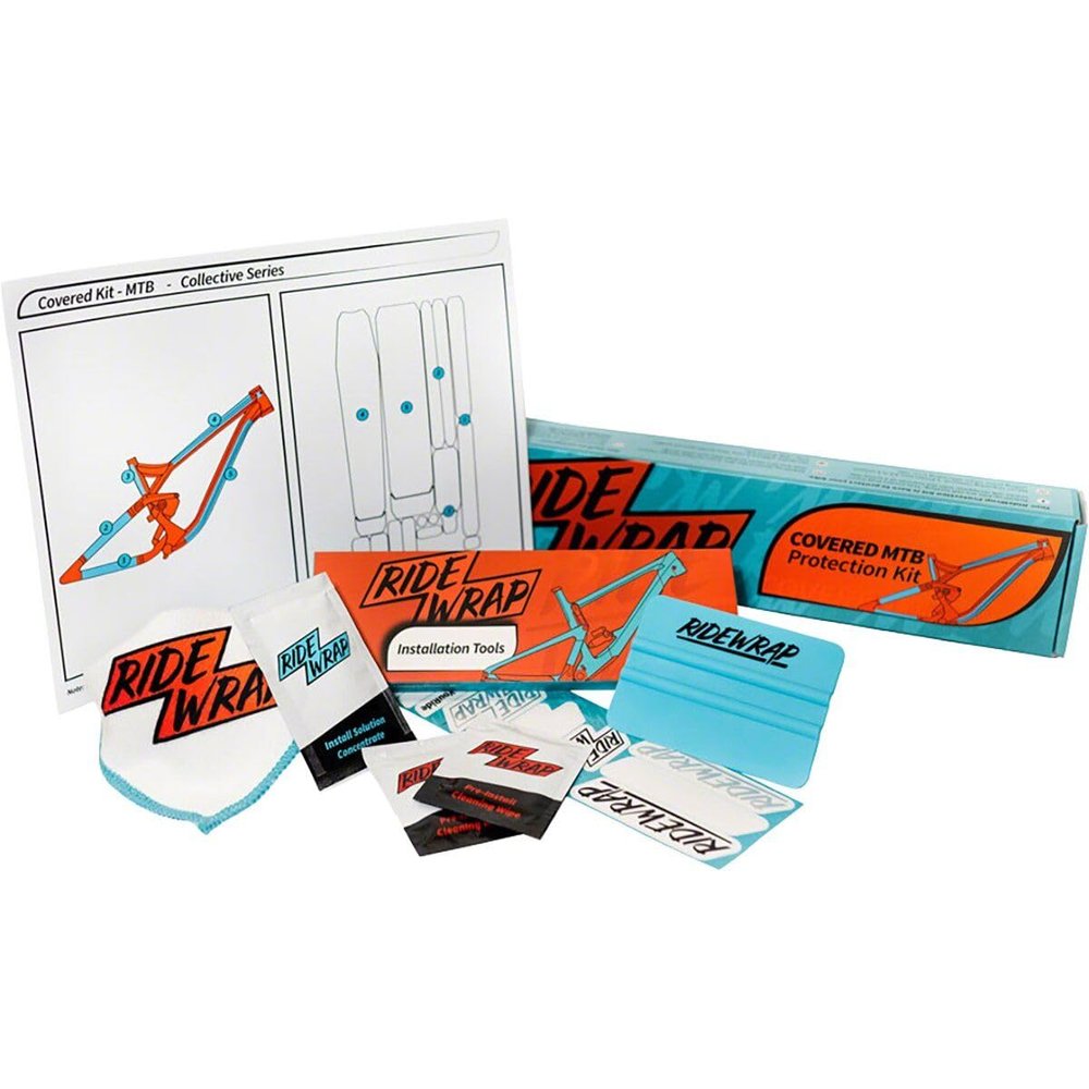 RideWrap Covered - Road & Gravel Kit Gloss Clear - RW-CC-RT-G1-915